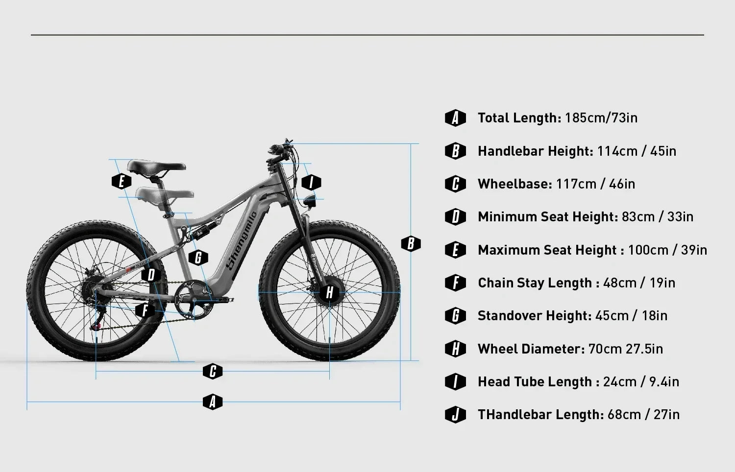 Shengmilo S600 Electric Bike 2000W Motor 48V 17.5AH Battery Max speed 48km/h Electric Bicycle 26Inch Fat Tire Mountain E-bike