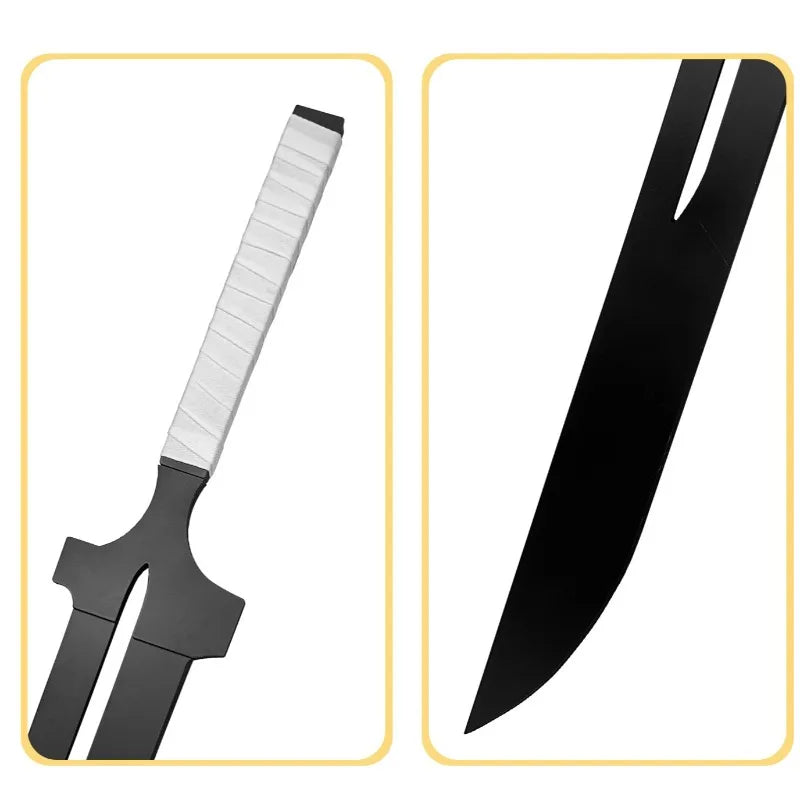 105cm BLEACH Kurosaki Ichigo Anime Peripheral 100cm Wooden Model Katana Samurai Swords Cosplay Toys Collections