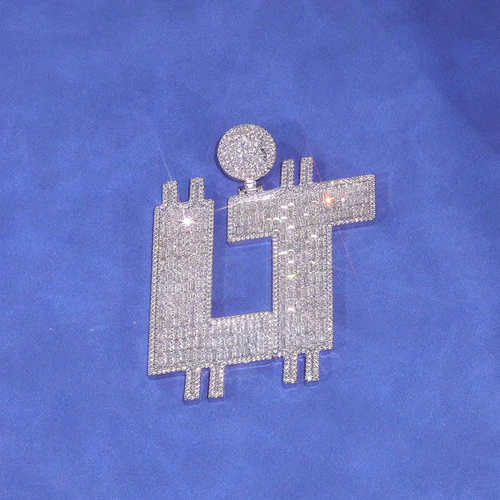 3D Pendant with Custom Design - Unique Personalized Necklace for Men and Women, Multiple Shapes and Symbol, Anniversary Gift