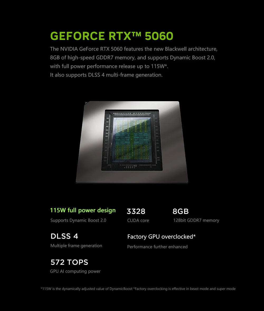 Lenovo LEGION R9000P 2025 R9 8945HX RTX5060/RTX5070 32GB 1TB 16inch 2.5K 240Hz Screen Game