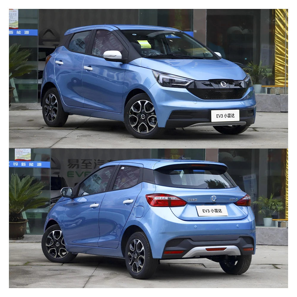 2025 Hot Selling Cheap JMEV EV3 Pure Electric High Speed 100Km/h 4 Four Wheel Electric Vehicle 0km Best Used Car