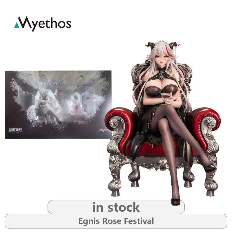 Myethos Original Azur Lane Series Egil\formidable\Fairy Rosy Celebration Anime Not Movable Figure Statue Model Toys Ornaments