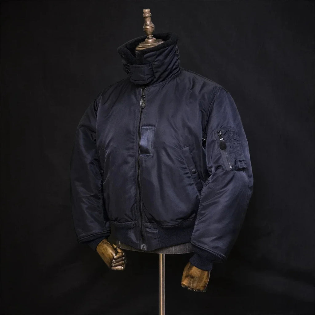 Flight Red Tornado B-15C Jacket Heavy Duty Wool Insulated Coat Winter Men Windbreaker With Fur Collar 2026ss design