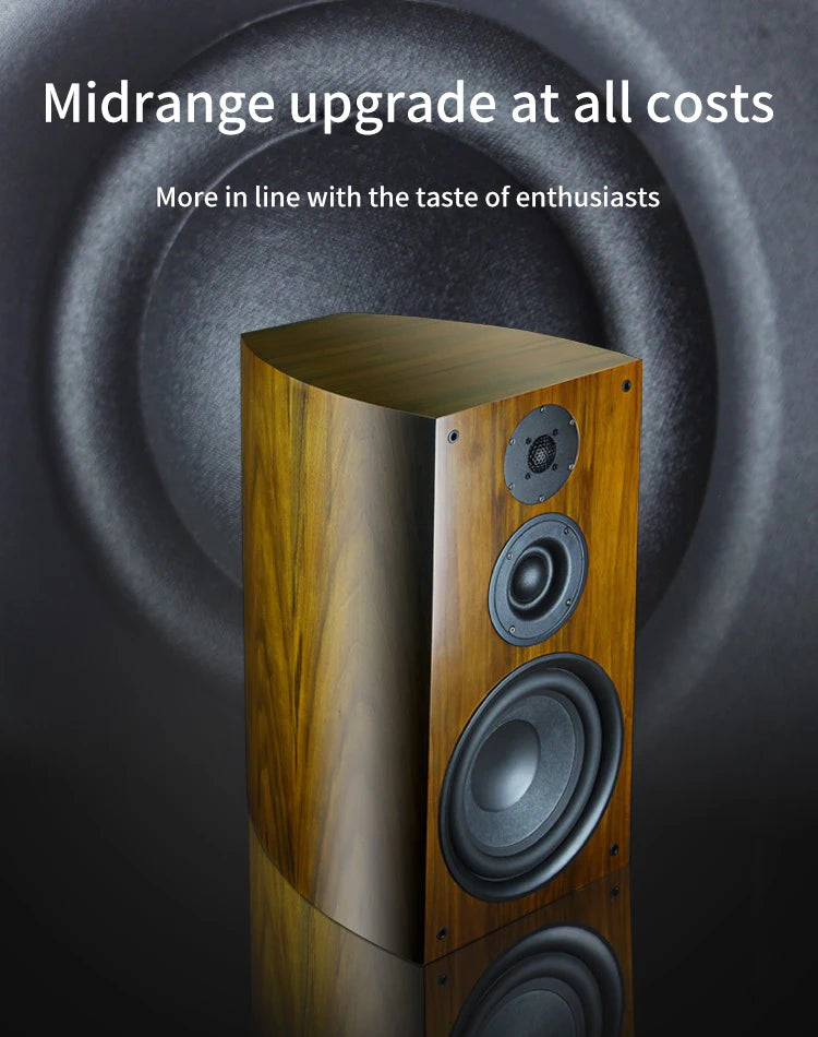 YYAUDIO 10 Inch 8Ohm High Low Speaker Bass Tweeter Hifi Bookshelf Speaker Professional Sound Floor speaker Box