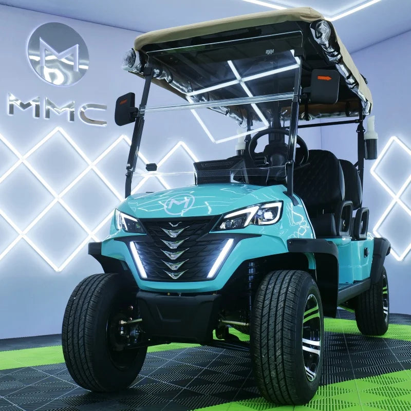 Golf Cart Long Range Lithium Battery Electric 60/72v Travel Electric Cart Club Car Golf Carts  For Sale