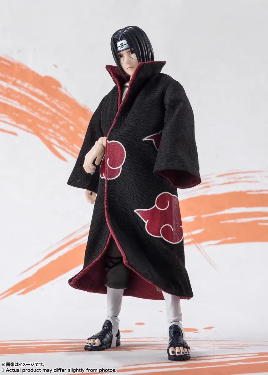 Bandai Original S.H.Figuarts Series Naruto:Akatsuki Figure Anime Movable Character Assembly Figures Model Toys Collectible Model