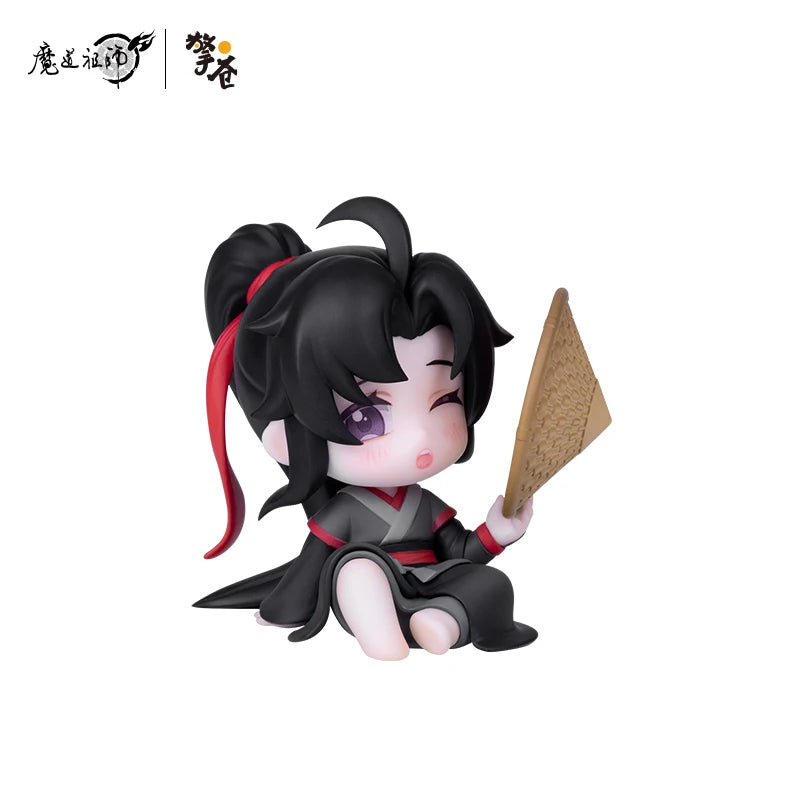 Anime Doll Figure The Untamed Grandmaster of Demonic Cultivation Wei Wu Xian Lan Wang Ji Small Night Light Decoration Figurine