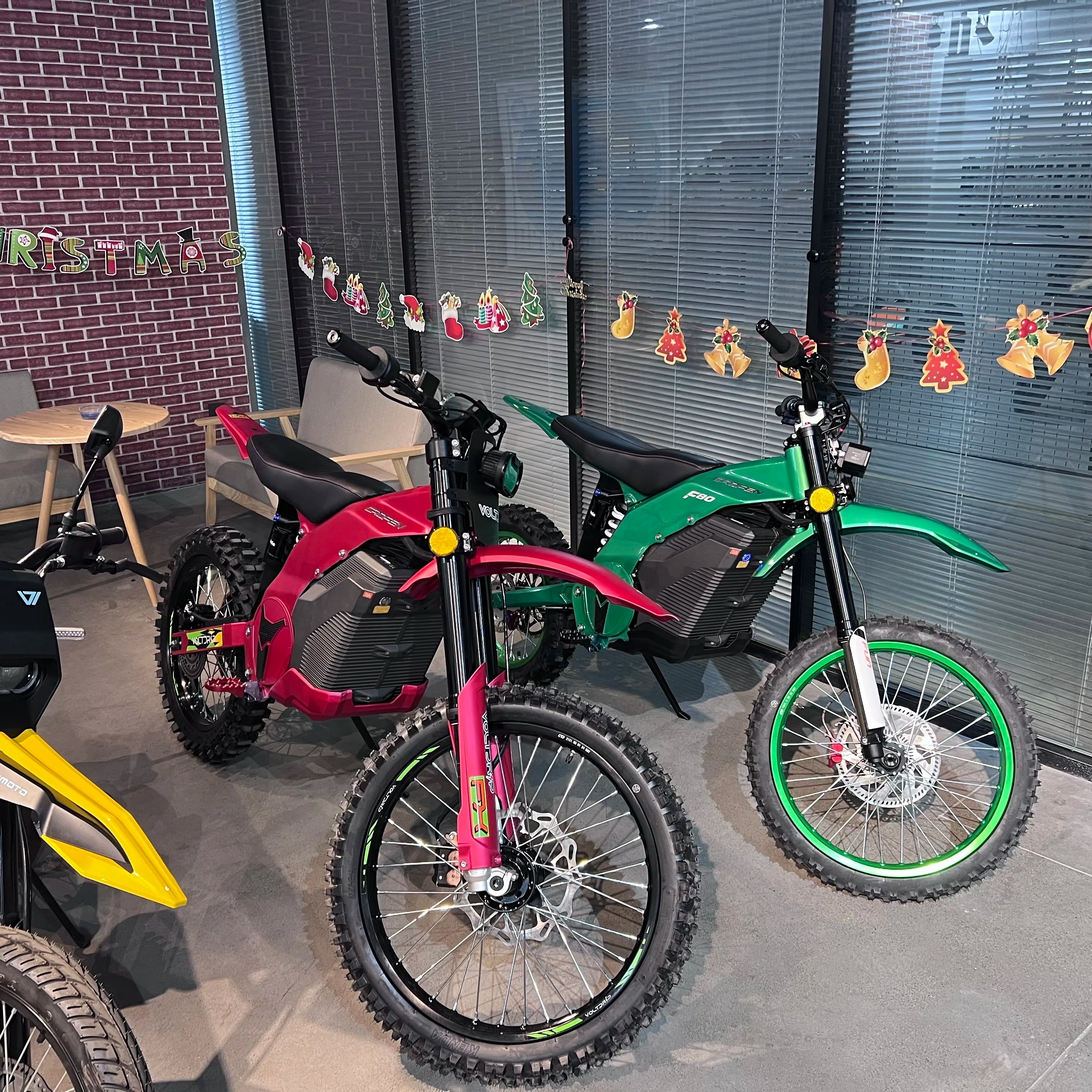 STLF Competition Standard CAOFEN Dirt Bike F8 72V 30-60Ah 12000W 85KM Mid Drive Off-road Road Legal Electric Dirt Motorcycle