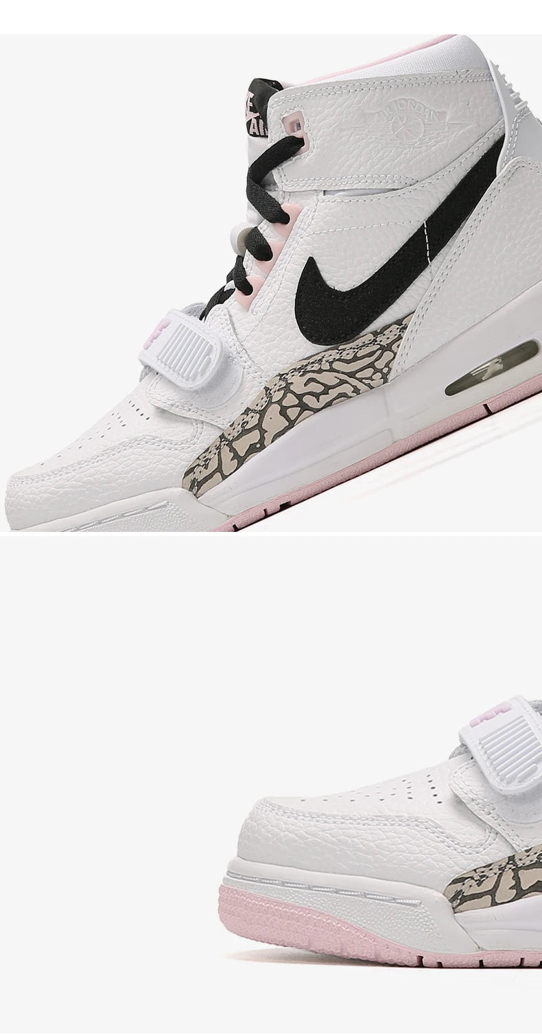Nike genuine AIR JORDAN LEGACY 312 (GS) Women's Large Children's Basketball Shoes AT4040-106