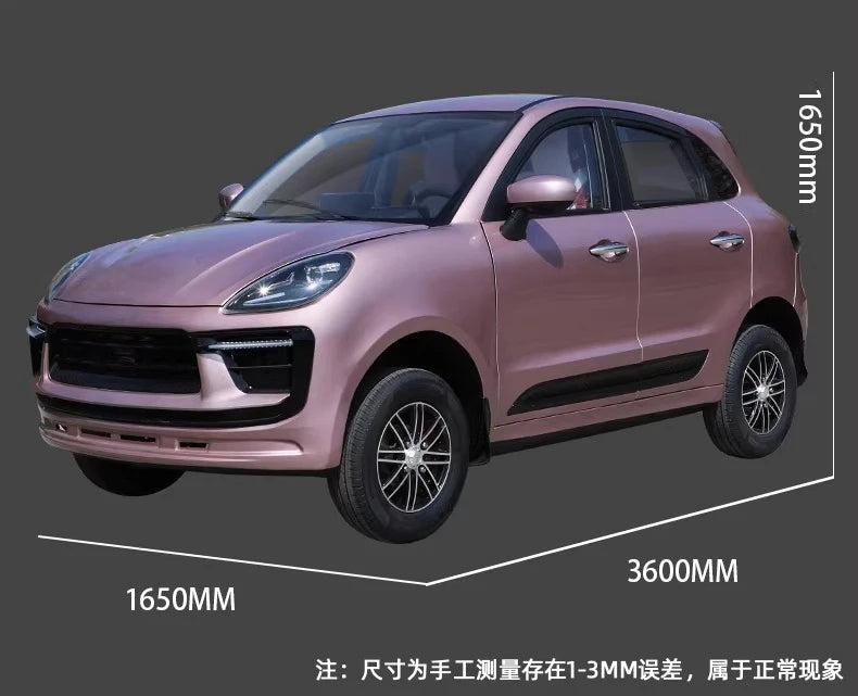 Four-wheeled electric vehicles, househo cars, small fully enclosed battery cars