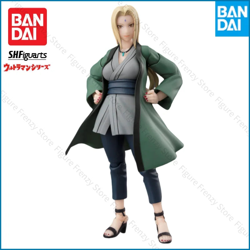 Spot SaleIn Stock Bandai S H Figuarts Original Naruto Tsuna Mol Doll Brand New Boxed Action Figure Anime Merchandise Figurinein
