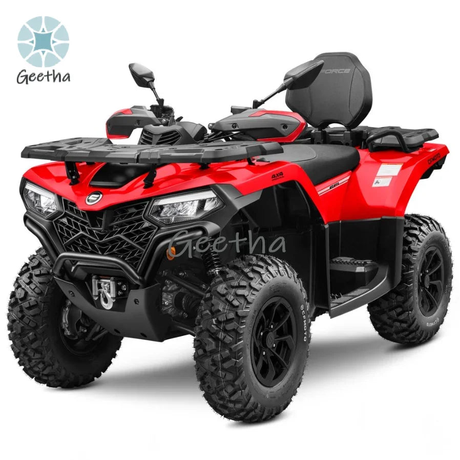 ForFactory Wholesale 4*4 Two-seater Adult All-terrain Off-road Vehicle CFMOTO 520L Four-wheel Motorcycle ATV/UTV
