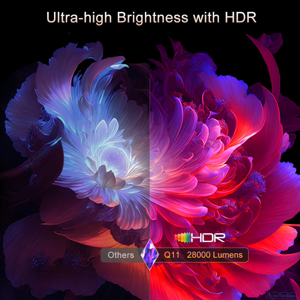 Touyinger Q11 full HD projector 4K 8K led home theater electronic video game equipment projector
