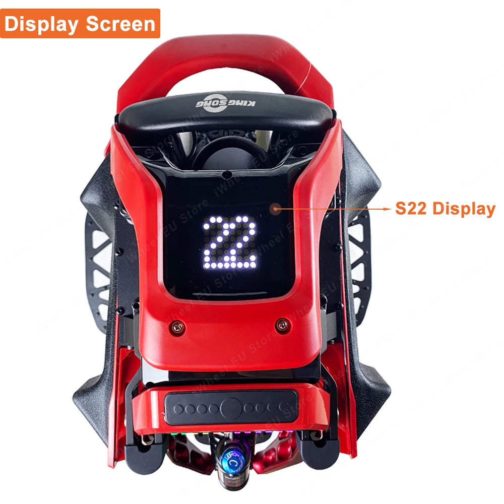 Newest KingSong S22 Pro 126V 2220Wh Electric Unicycle 4000W Motor 20 Inch Off-road Suspension KS S22 Pro Electric Unicycle