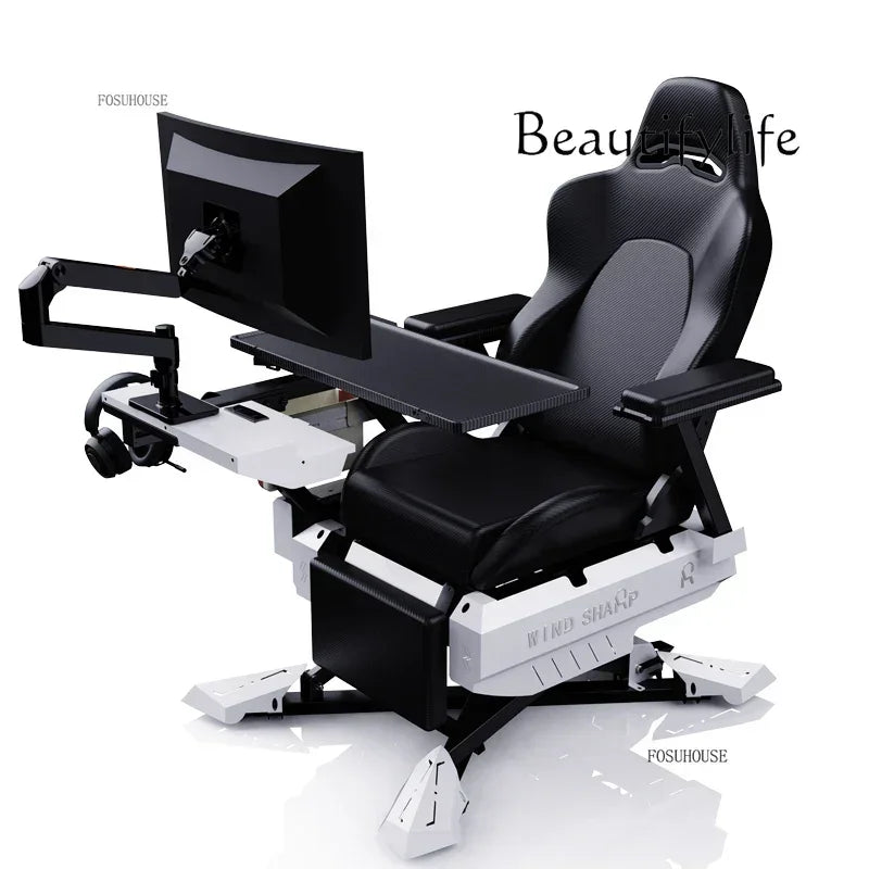 Office Chairs Zero Gravity Notebook Cockpit Gaming Chair Multifunctional Comfortable Computer Chair Lazy Cockpit Integrated