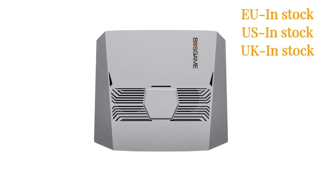 Bosgame New M5 AI Mini Desktop AMD Ryzen AI Max 395 5.1GHz Radeon 8060S 128GB LPDDR5 2TB PCIe4.0 SSD LLMs Support Computer