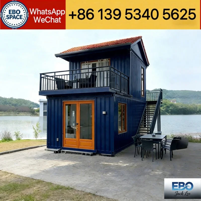 Made in China 30ft Waterproof Folding House Outdoor Garden House 2-3 Bedroom Modular Container House