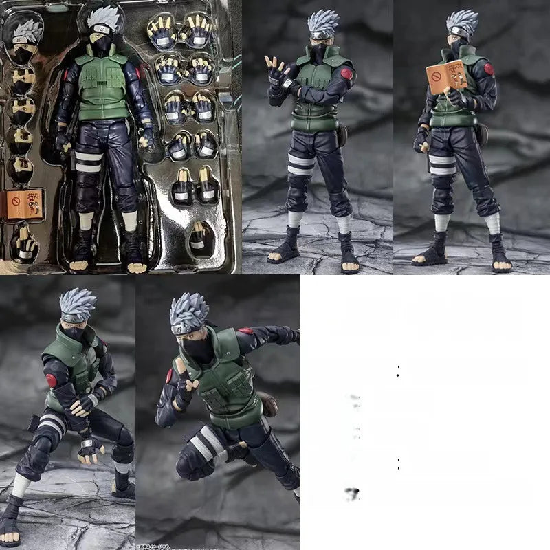 Bandai Shf Hokage Mobile Naruto Sasuke Kakashi Nishi Uchiha Itachi Handmade Model Ornament