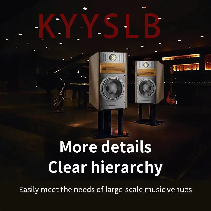 DF-A10 180W 10 Inch Fever Passive Bookshelf HiFi Speaker Two-Way Professional Audio Monitor Speakers High Power Speaker