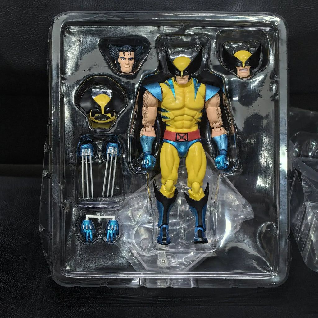 2026 In Stock Ct Toys Wolverine Action Figure MAFEX No.096 Anime Figures X-Men Figurine Deadpool Wolverine PVC Statue Model Toys