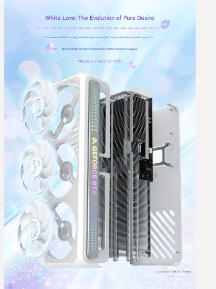 New Computer Accessories Wholesale AX Gaming RTX5080 16 GB Graphics Card Gaming PC Etc White GPU 16GB Nvidia GeForce RTX 5080