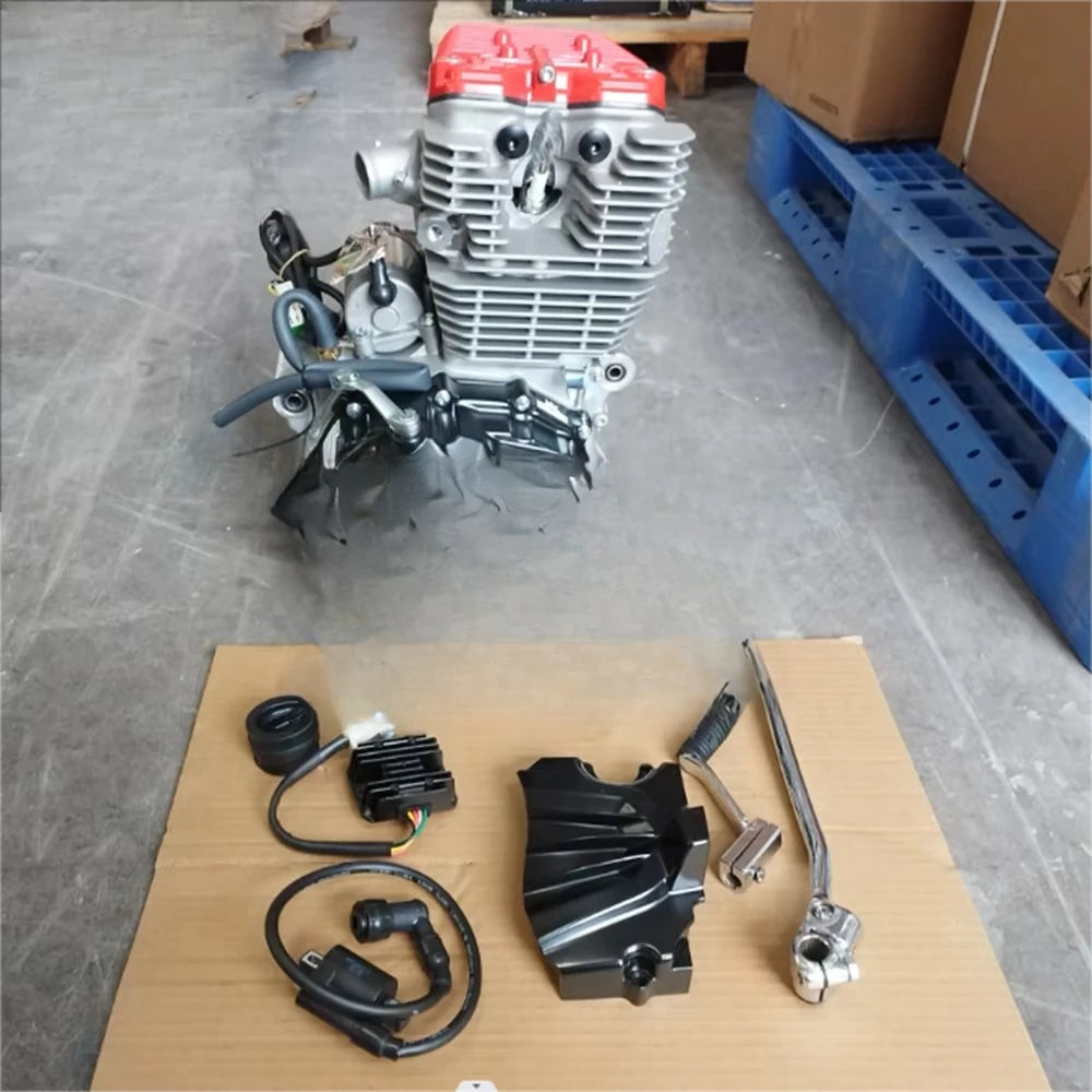 CQHZJ CB300R  300CC 4 Stroke 4 Valves Electric Kick Start Cdi Dirt Bike Parts & Accessories Engine CB300R