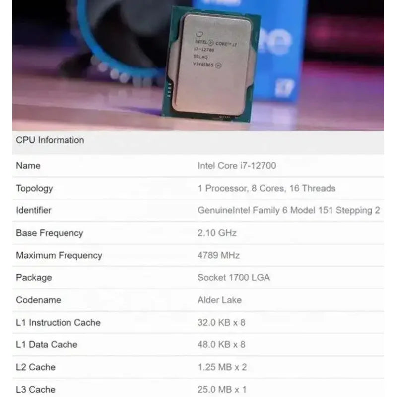 Hot sale cheap gamer desktop computer best price high quality system unit Core i7 12700 32GB RTX 3060 GPU Win 10 new gaming pc