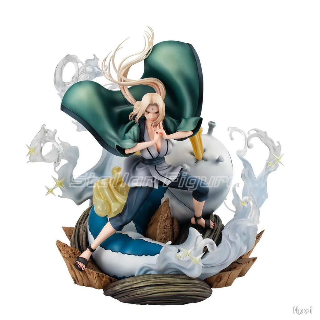 【SF】In Stock MegaHouse GALS Series NARUTO Shippuden Tsunade Figures Model Collection Gift