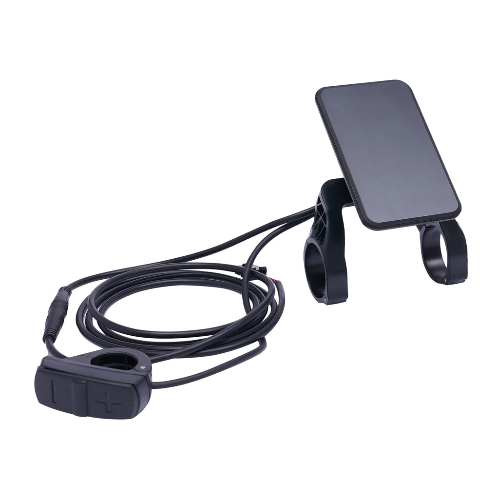 36V 500W Electric Bike Conversion Kit with LCD Display PAS Brake Levers Complete E-Bike Kit for 27.5"/700C Front Wheel