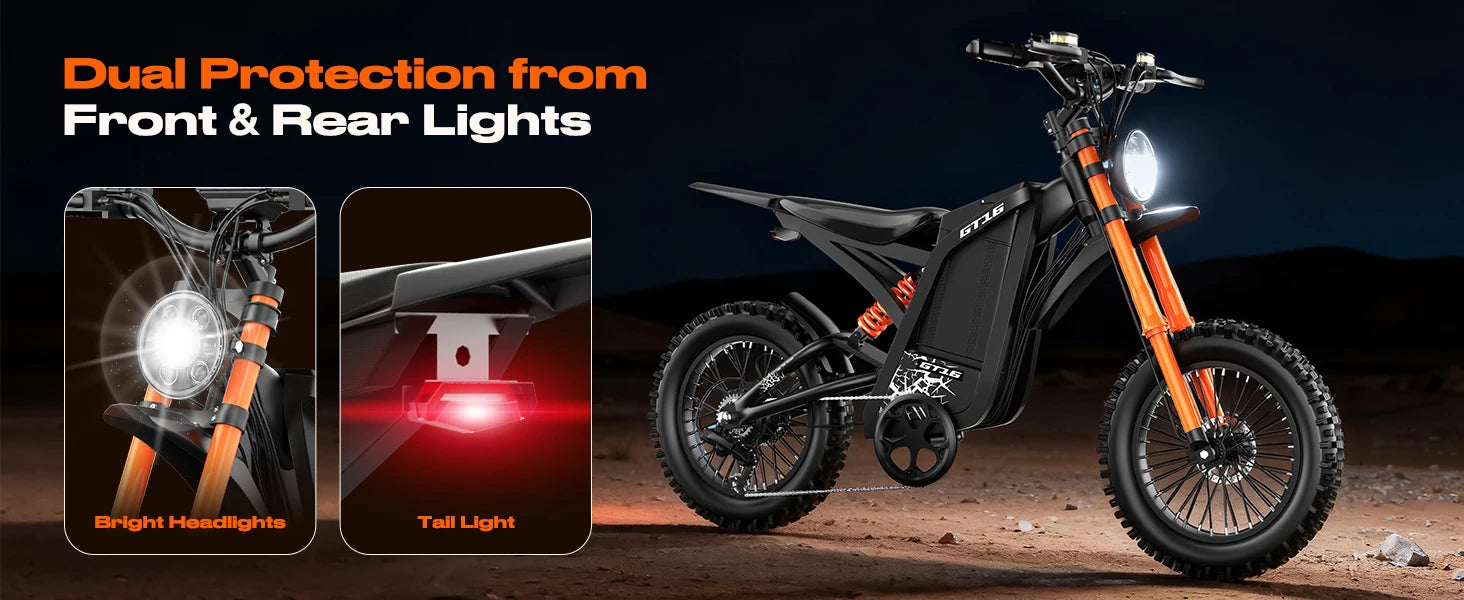 Electric Bicycle 1500W motor 48V25AH big battery e-bike The range is 55-60km Maximum speed 36MPH Mountain off-road Electric bike