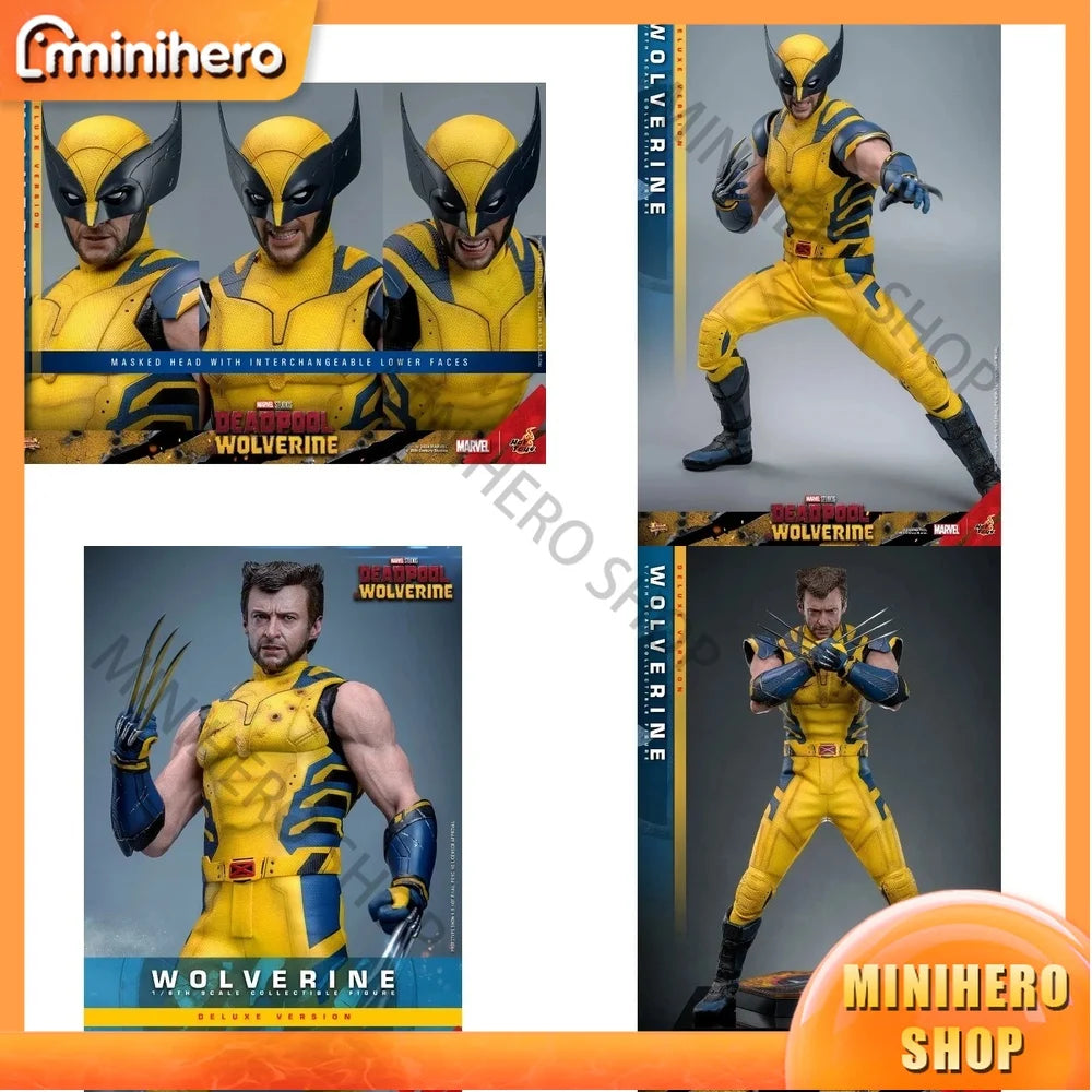 In Stock Authentic HOTTOYS HT 1/6 Scale MMS753 Deadpool & MMS754 Wolverine Collectible Action Figures Toy Gift