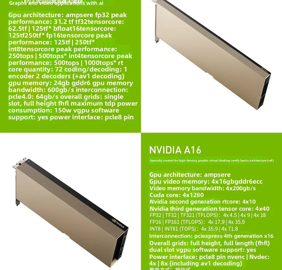 Applicable to NVIDIA A100 40GB A series, server professional computing graphics card AI artificial intelligence