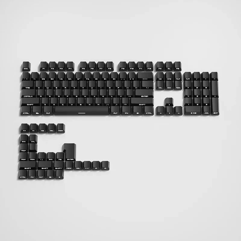 2025 New Original Daylight Cherry Keycaps PBT Translucent Gradient Color Side Engraving Personalized for MX Mechanical Keyboards