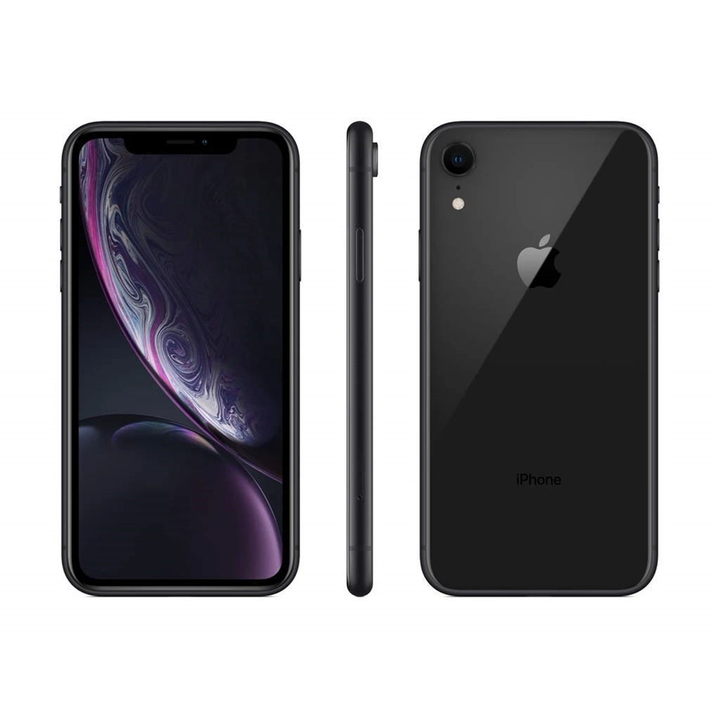 Apple iPhone XR | WiFi + Cellular | 64GB | Black | A1984 (Refurbished)