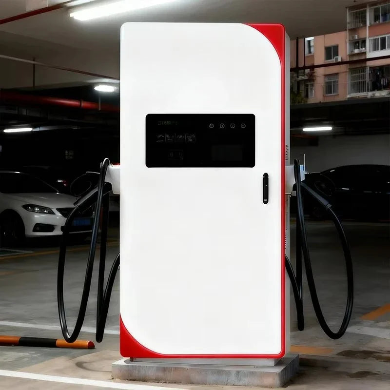 240kw DC OCPP Fast Car EV Charger Station New Energy Charging Pile with CCS2 Dual Guns Floor-Mounted Charging Piles