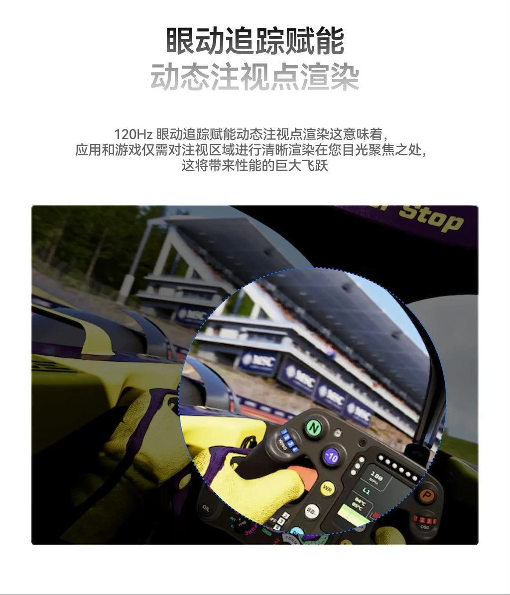 8K Micro OLED Pimax Crystal Super Mini Pie Crystal VR Glasses Gaming Equipment 3D Panoramic SteamVR PC Specific PCVR