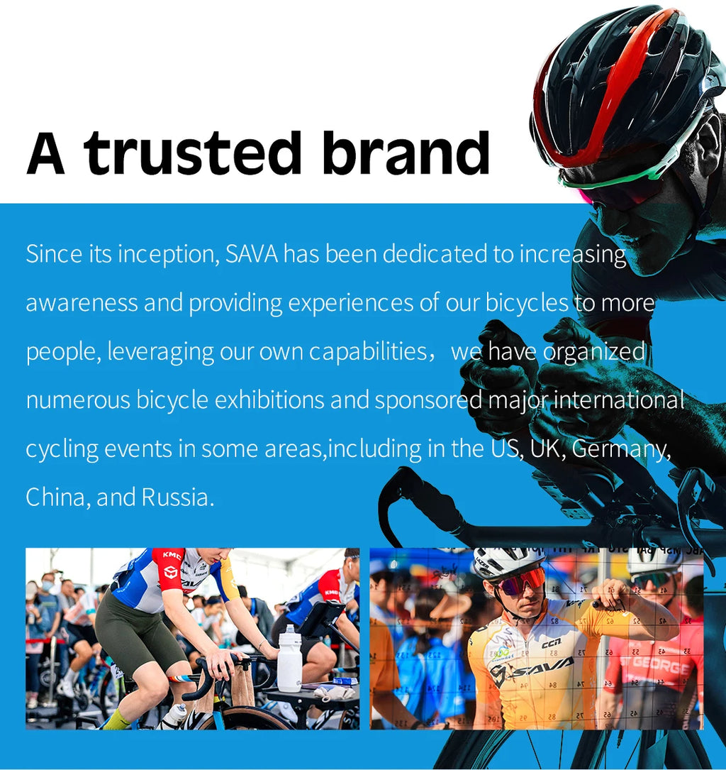 SAVA E-BIKE Mountain Bike 36V 10Ah Full-Suspension Carbon Fiber Mountain Bike 70km Range 12-Speed Electric-Assist Mountain Bike