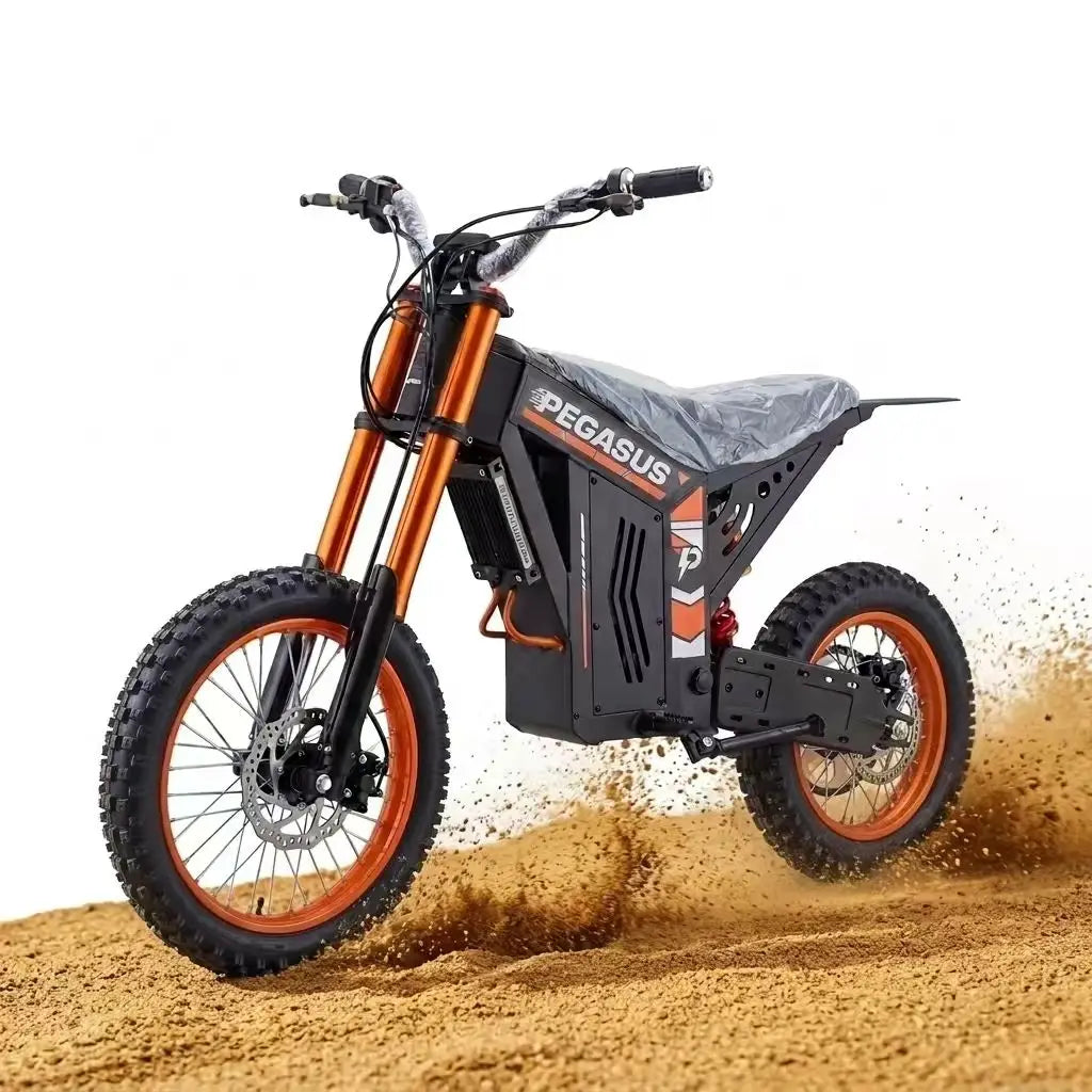 New Fashion2000W 48V 21AH 60km/h Mountain E Motorcycle Aluminum Alloy Dirt Bike 14"/12" Fat Tire Off-road Motorcycles New Energy