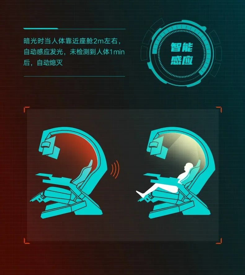 NEW Intelligent Game E-sports Chair Home Computer Chair Table Integrated Ergonomic Seat