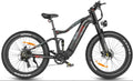 SAMEBIKE RS-A08 Electric Mountain Bike 1000W Motor 48V 17Ah Battery 26 Inch Tire Electric Bicycle 45km/h Shock Absorption e-Bike