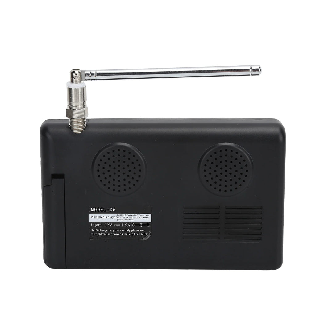 LEADSTAR 5 Inch Digital Television Portable Digital TV for Car Camping Kitchen Mini TV Portable &amp Handheld TVs Portable TV