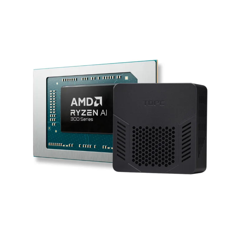 Gold seller TR9 Ryzen AI 9 HX370 Mini PC for Gaming Desktop Computer with 12-Core 24-Thread CPU 32GB DDR5 RAM 1TB SSD