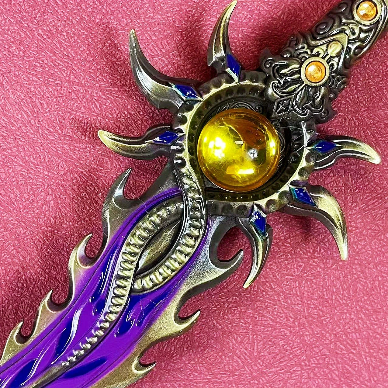 11inch Naraka Bladepoint Katana Ainme Ninja Knife Blade Real Size Japanese Katana Damascus Sword Original Samurai Sabre Gift