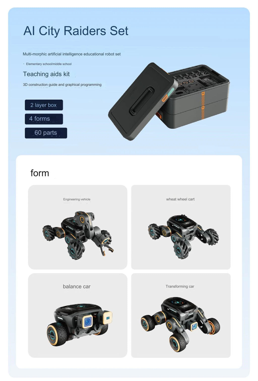 UBTECH UGOT Multi-morphic AI Educational Robot