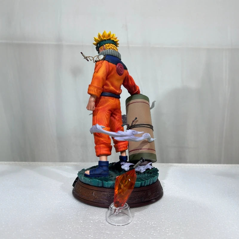 45cm NARUTOT Figure Uzumaki Naruto Uchiha Sasuke Standing Posture High-end Collection Model Customized Decorate Holiday Gift Toy