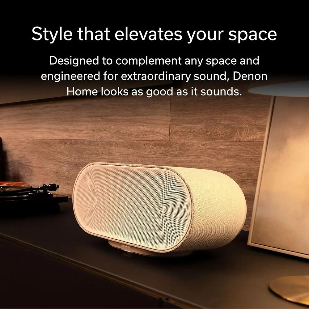 Home 600 Home Speaker, WirelSpeaker with 8-Driver Array & 3D Dolby Aos Music, HBuilt-in Multiroom Control, Wi-Wi, Bluetooth, Hom