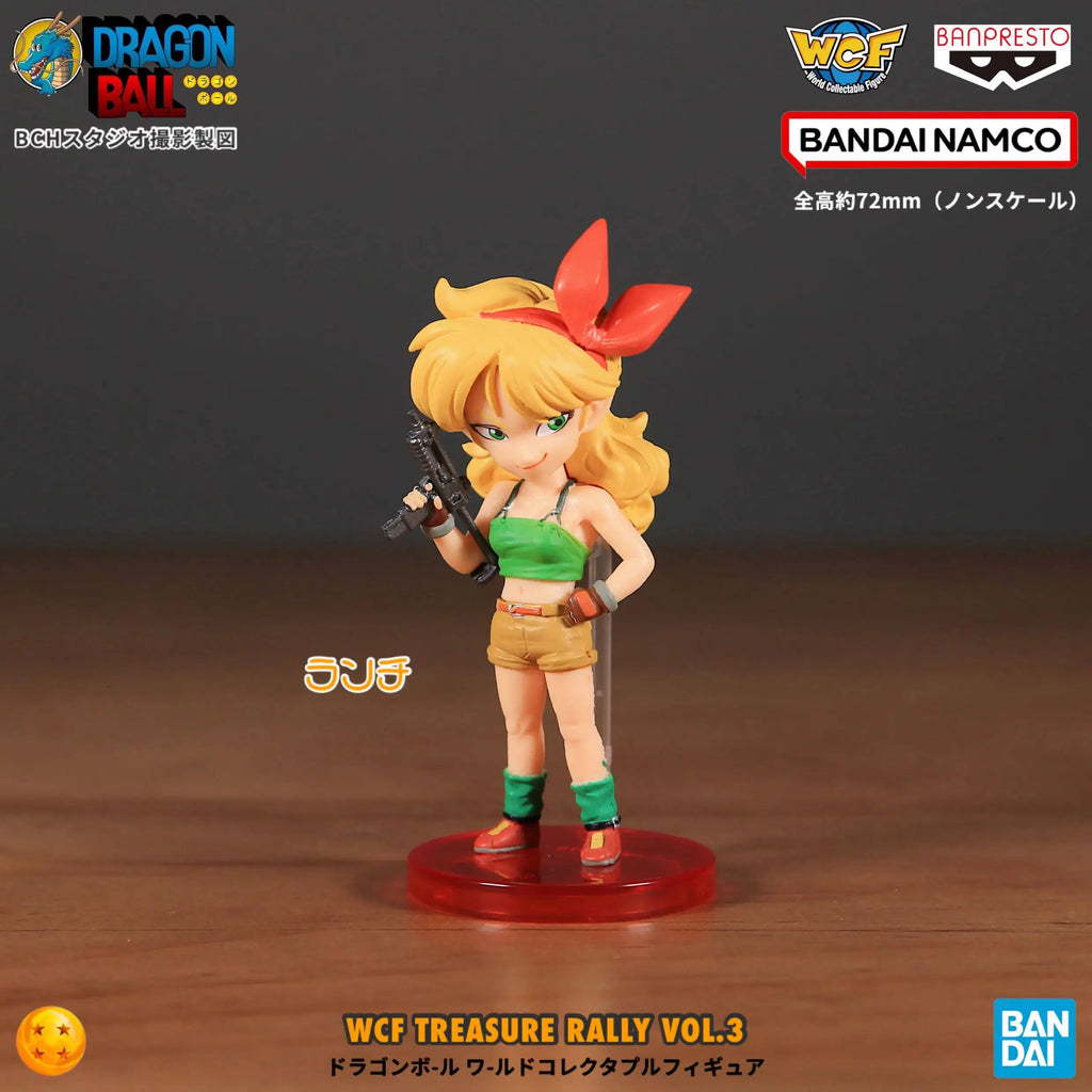 Pre-Order Bandai Dragon Ball Z WCF Treasure Collection Vol.3 Son Goku Bulma Tao Pai Pai Figure Set （10-day shipping）