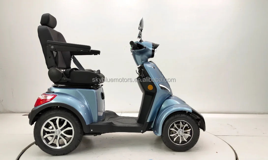 2025 New Den Electric Moped Scooter 1000W Electric 25Kmph Speed  OEM Mobility Scooter For Adults 4 Wheels