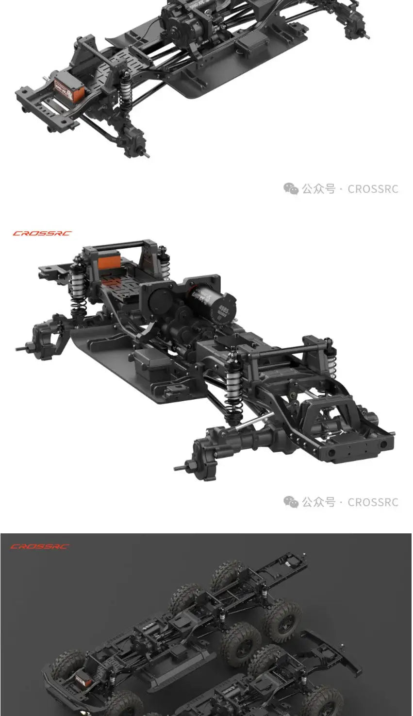 CROSSRC 1/5 Scale EMO XX2 XXL2 Tarbosaurus Remote Control Electric Off Road Climbing Pickup Truck All Terrain RC Hobby Vehicle
