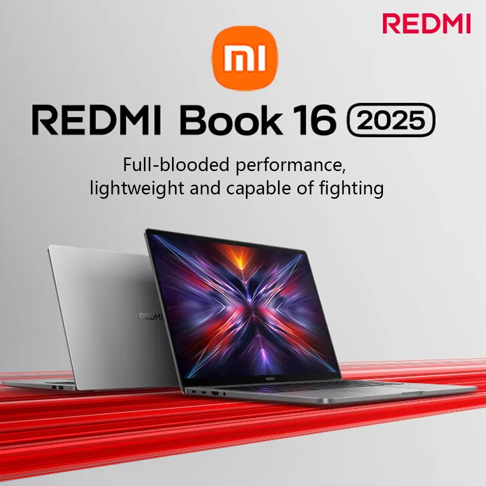 【World Premiere】Xiaomi REDMI Book 16 2025 Core5-220H 16GB/32GB+512GB/1TB 16inch 2.5K 120Hz Screen